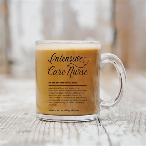 Icu Nurse Mug T Intensive Care Unit Nurse Coffee Mug Appreciation