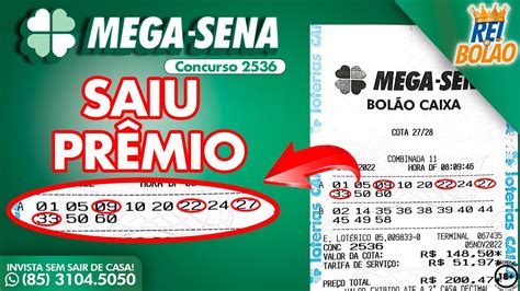 Nosso BolÃo Oficial Caixa Pagou PrÊmio Na Mega Sena 2536 🍀🤑 Confira Os