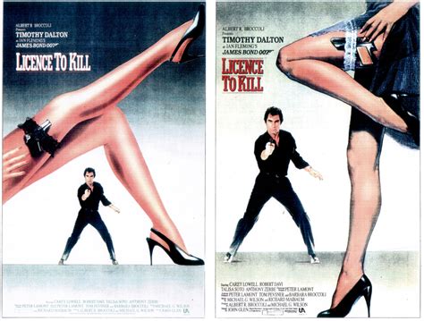 Illustrated 007 The Art Of James Bond License To Kill Poster Concepts