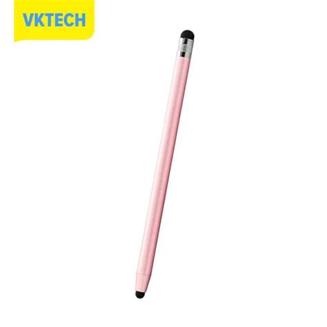 [vktech] Touch Screen Stylus Pen 2 In 1 Rubber Tips Capacitive Stylus