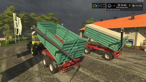 Farmtech Trailer Set DH V1 0 0 0 FS17 Farming Simulator 17 Mod FS