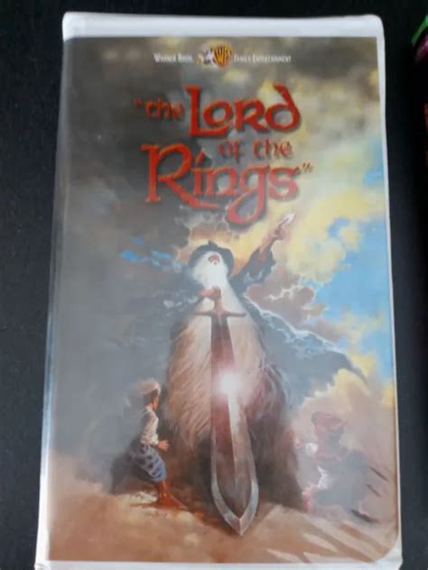 The Lord Of The Rings Vhs Clamshell Animated Bakshi Tolkens