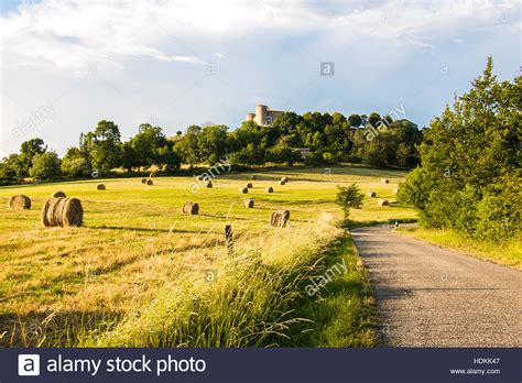 French Countryside in Provence, Dieulefit, Drome, nice France Stock ...