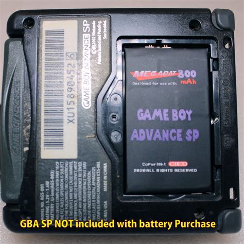 Game Boy Advance SP MegaBat800 Helders Game Tech