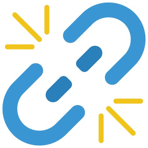 Unlink Basic Miscellany Flat icon