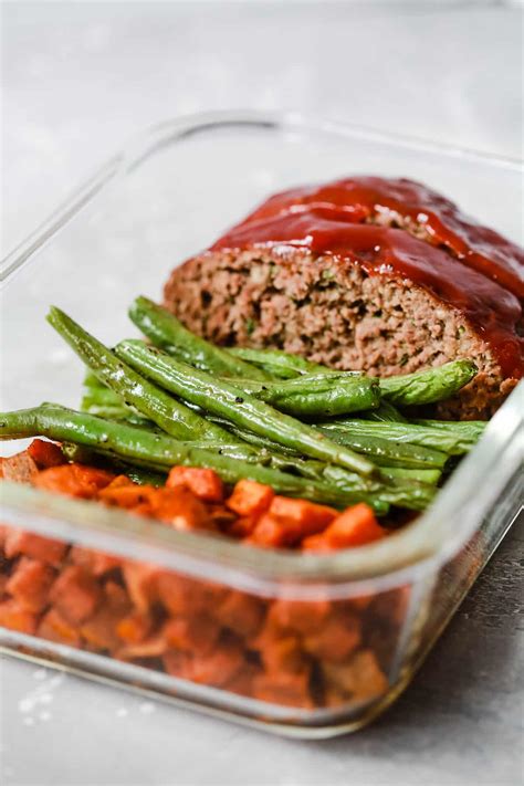 Healthy Meatloaf Meal Prep Bowls Healthy Delicious