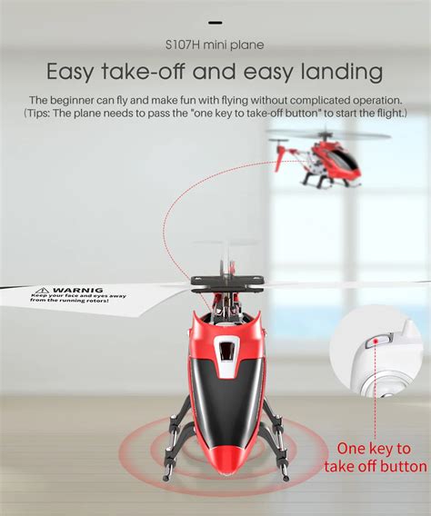 Xueren Syma S H E Rc Helicopter Ch Rtf Remote Control Rc Toy Gift