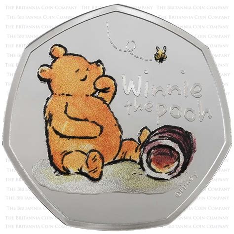 Winnie The Pooh P Silver Proof The Britannia Coin Company