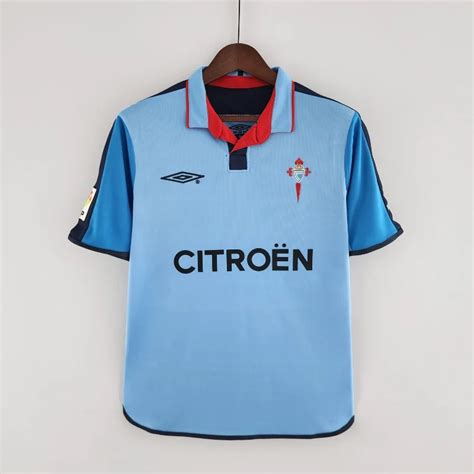 Retro 2002 04 Celta Soccer Jersey Home Soccer Jersey Yupoo