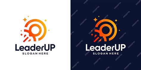 Premium Vector Leadership Logo Design With Leader Logo Startup Launch