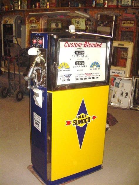 Sunoco Gas Pump I Restored Vintage Gas Pumps Gas Pumps Old Gas Stations