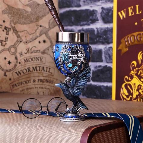 Taça Caneca 3D Brasão Casas Corvinal Ravenclaw Hogwarts Prime Harry