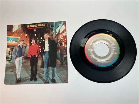 Crowded House Something So Strong I Walk Away Capitol Records Ebay