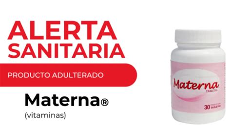 Cofepris Emite Alerta Por La Adulteración De Vitaminas Para El Embarazo