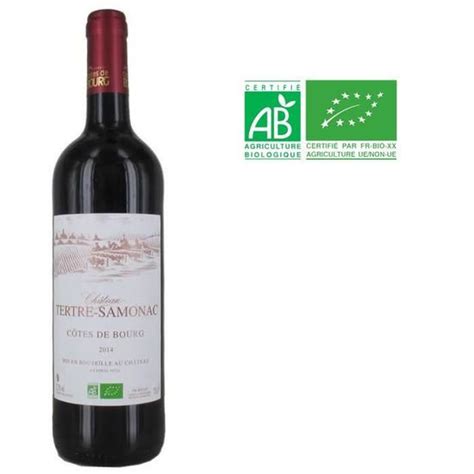 Château Tertre Samonac 2014 Côtes de Bourg Vin rouge de Bordeaux