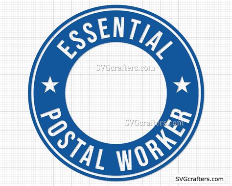 Essential Postal Worker Svg Postal Svg Post Office Svg Etsy Australia