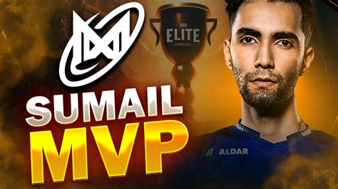 SumaiL Mid MVP Of Team Nigma Elite League MENA Closed Qualifier