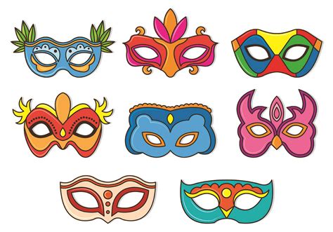 Set Of Masquerade Ball Vectors 148090 Vector Art At Vecteezy