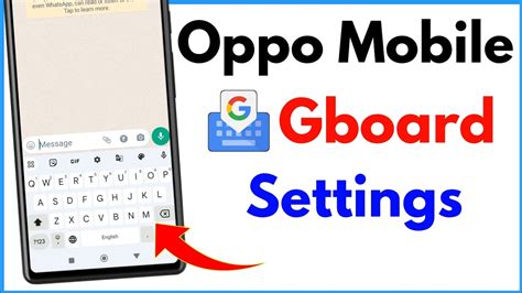 Gboard Keyboard Settings Oppo Google Keyboard Kaise Set Karen Oppo