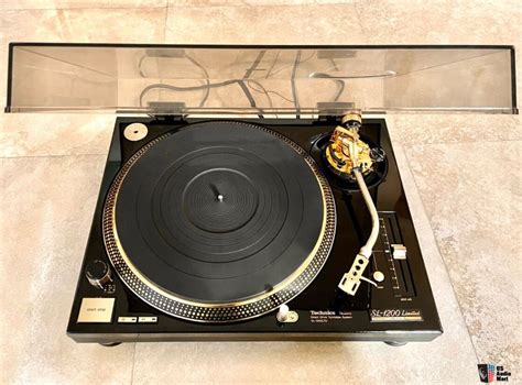 Technics SL 1200 LTD Limited Edition Gold Platter Direct Drive DJ