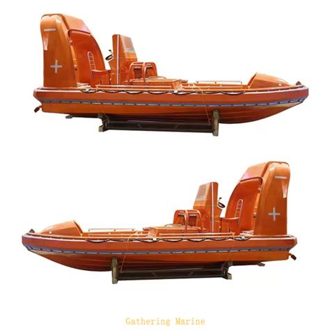 China Customized Solas Ccs Bv Ec Irs Marine Frp Fiberglass Rescue Boat