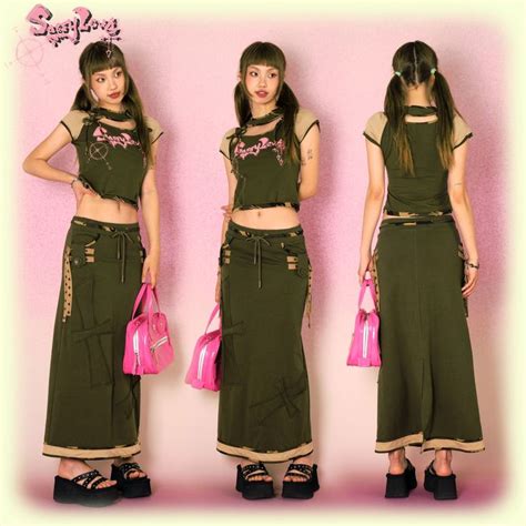 Army Green Slim T-Shirt | Pretty outfits, Neat casual outfits, Fashion ...