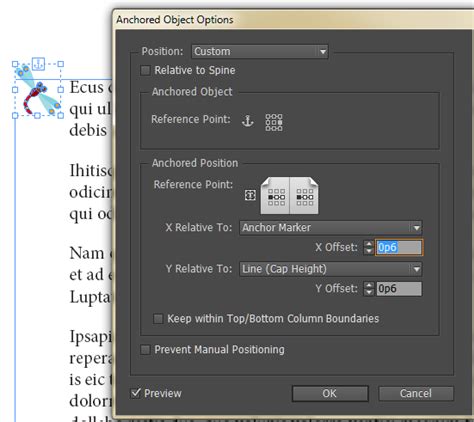 How To Use An Illustrator Graphic As A Text Bullet In Indesign