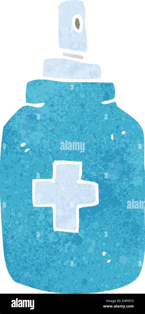 Cartoon Antiseptic Spray Stock Vector Image And Art Alamy