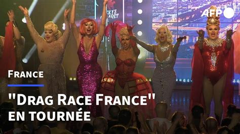 Drag Race France le concours français de drag en tournée AFP YouTube