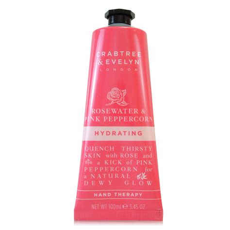 Crabtree And Evelyn瑰珀翠 玫瑰粉椒護手護甲霜100g Yahoo奇摩購物中心