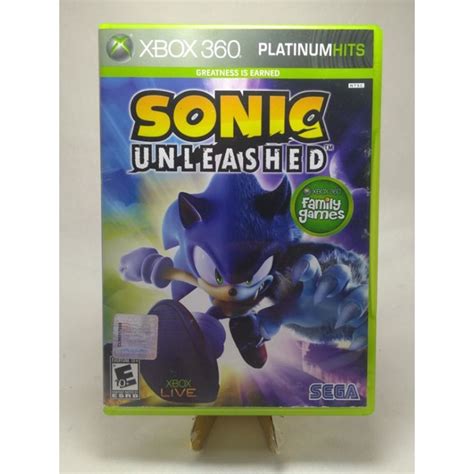 Sonic Unleashed Original Para Xbox Jogo Infantil Para Crian A Jogos