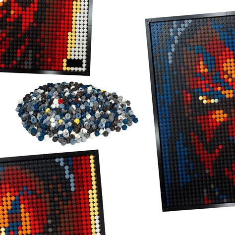 Pixel Art Painting Building Bricks Filme Cl Ssico Mosaic Picture Blocks