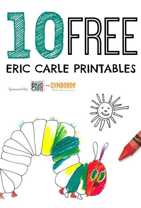 The Very Hungry Caterpillar Printables Free