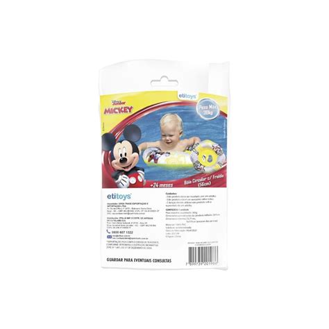 B Ia Infl Vel Circular Fralda Mickey Cm Etitoys Dispropil Tiro