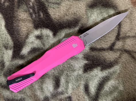 1 Kershaw Pink Livewire OTF Automatic Out The Front 9000PK MAGNACUT