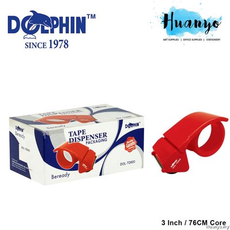 Dolphin Opp Bopp Packaging Tape Dispenser 3 Inch Core