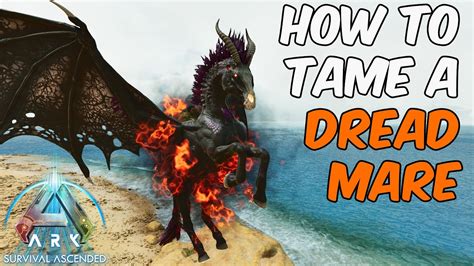 How To Tame A Dreadmare In Ark Survival Ascended Full Ability Guide