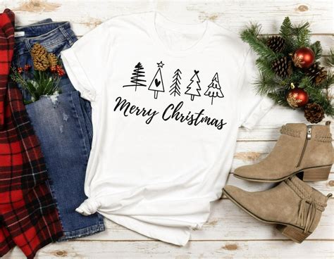 Christmas Tree Shirts Plaid Christmas Tree Shirt Cute Christmas