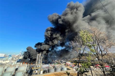 가스누출·폭발 끊임없는 여수산단 안전사고특별법제정 필요 연합뉴스