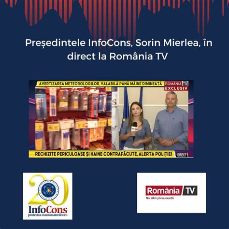 Pre Edintele Infocons Sorin Mierlea N Direct La Rom Nia Tv Infocons