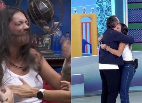 BBB 24 Alane surta ao ser eliminada e Tadeu Schmidt dá conselho ao