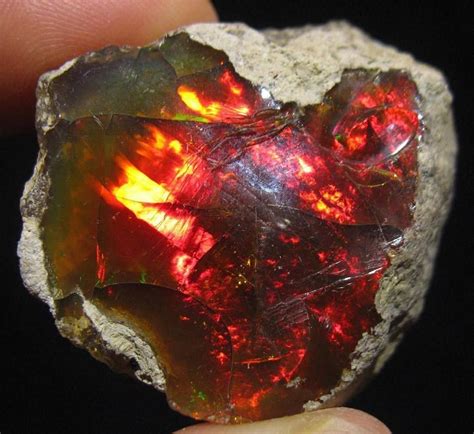 Raw Fire Opal Cool Rocks Pretty Rocks Beautiful Rocks Minerals And