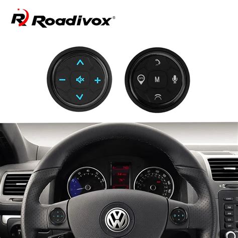 Teclas Sem Fio Bluetooth Volante Do Carro Controle Android Universal