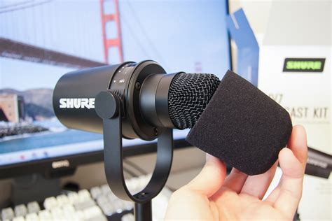 Shure MV7 Podcast Microphone Crisp And Versatile Sound For Content