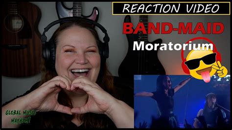 Band Maid Moratorium Live Reaction Video First Reaction To Band Maid Moratorium Live