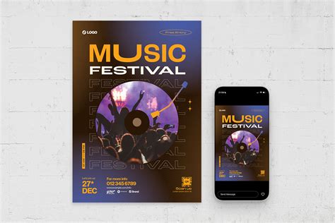 Music Event Flyer Template [AI, EPS] - BrandPacks