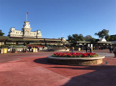 PHOTOS: Planters Emerge As Section of New Magic Kingdom Entrance Opens ...