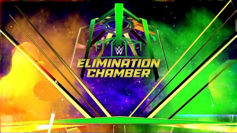 Wwe Elimination Chamber 2022 Background Template Youtube