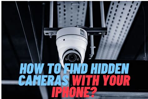 How To Find Hidden Cameras With iPhone? - "DronesShit"