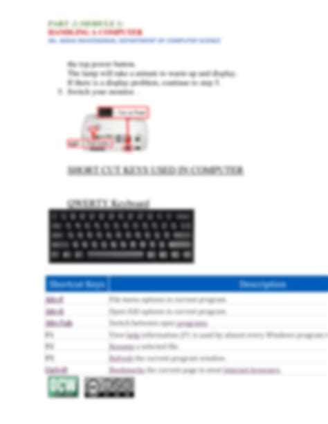 Solution All Keyboard Shortcuts Keys Studypool